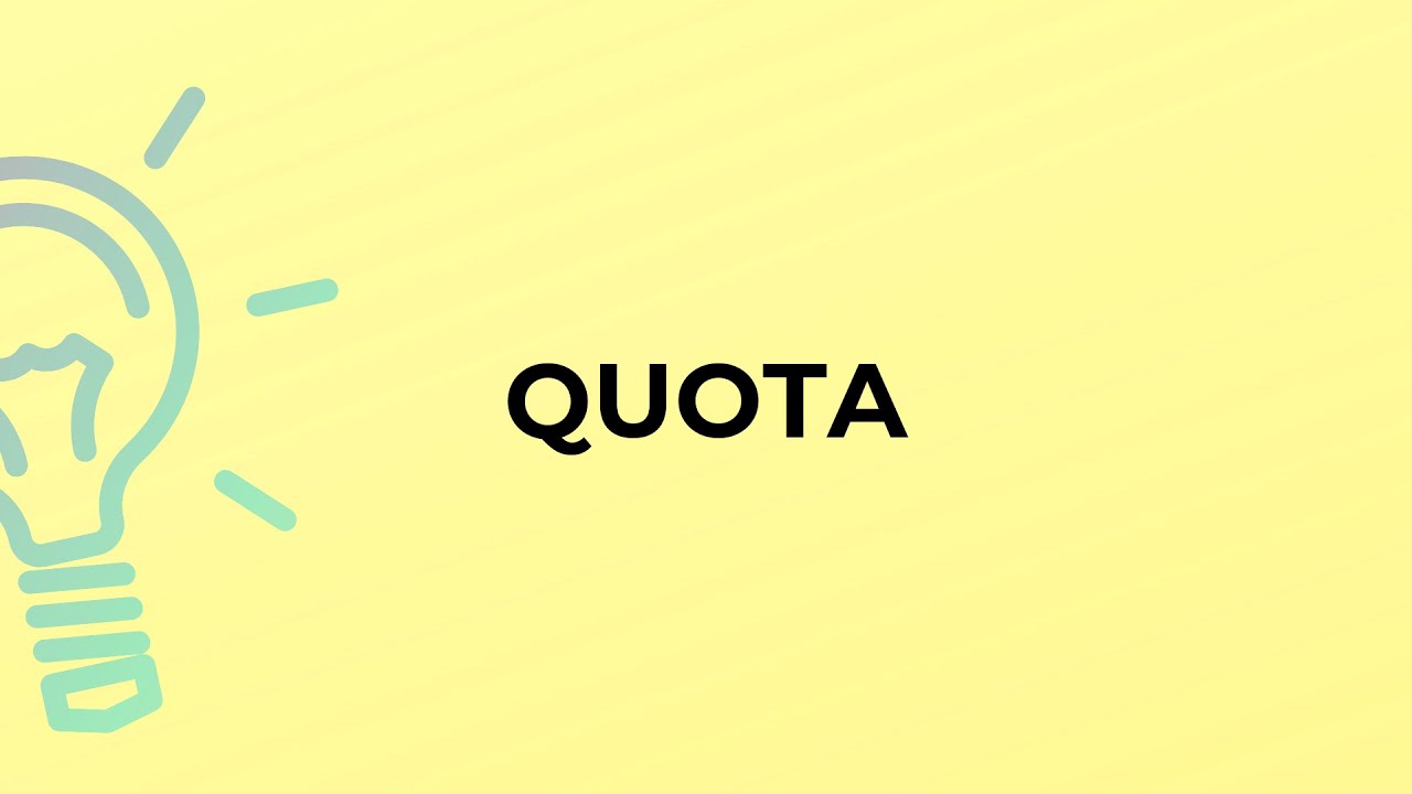 Các loại hình quota phổ biến