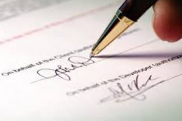 Thực hiện chứng thực chữ ký