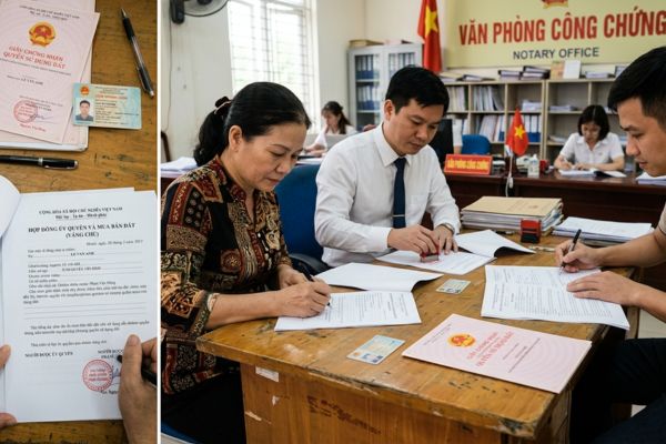 Ủy quyền trong giao dịch đất vắng chủ