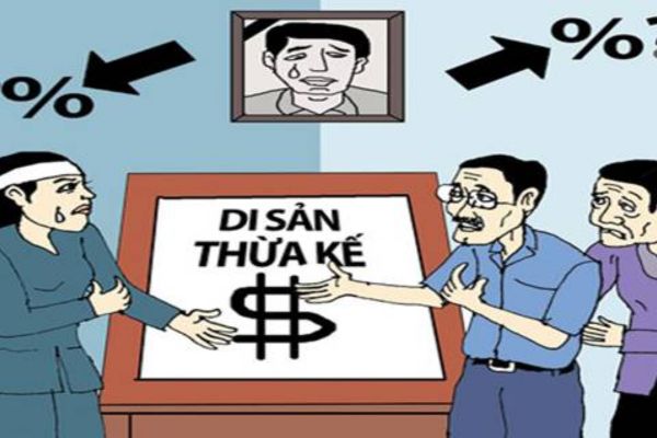 Khi một bên để lại tài sản cho người khác trong di chúc
